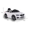 Carro BMW 6 GT Branco 12V c/ Controlo Remoto Autobrinca Online