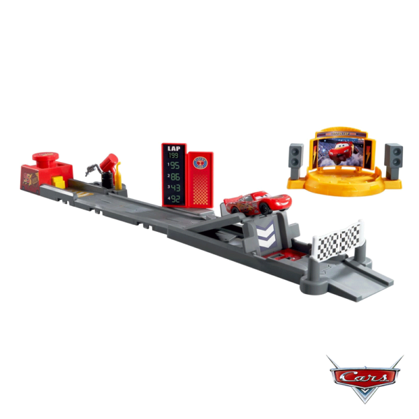 Disney Cars Pista de Acrobacias e Salto Copa Piston Autobrinca Online