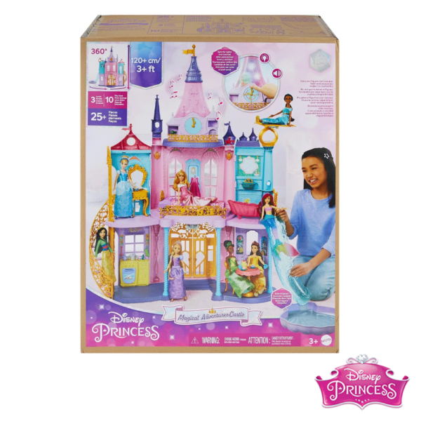 Disney Princesas Castelo Mágico de Aventuras Autobrinca Online