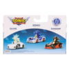 Sonic The Hedgehog Pack 3 Veículos c/ Personagens Autobrinca Online