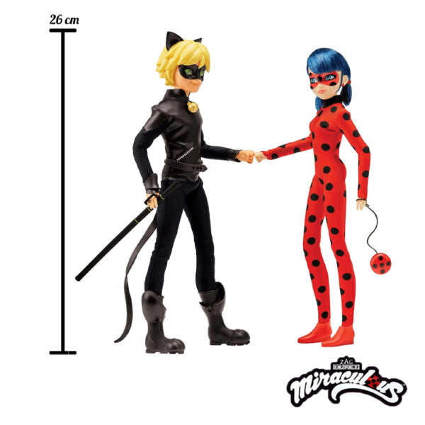 Ladybug – Pack Missão Cumprida Lady Bug e Cat Noir Autobrinca Online