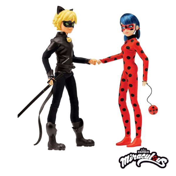 Ladybug – Pack Missão Cumprida Lady Bug e Cat Noir Autobrinca Online