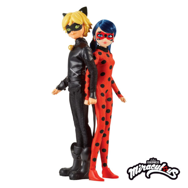 Ladybug – Pack Missão Cumprida Lady Bug e Cat Noir Autobrinca Online