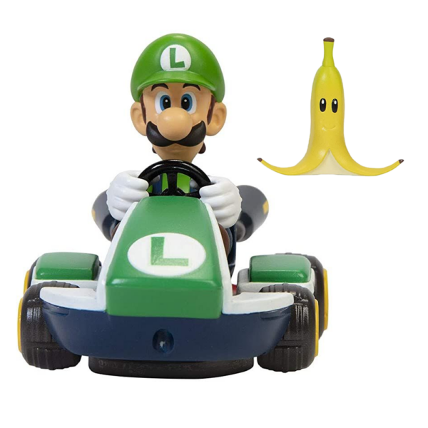 Mario Kart Mega Giros Luigi c/ Banana Autobrinca Online