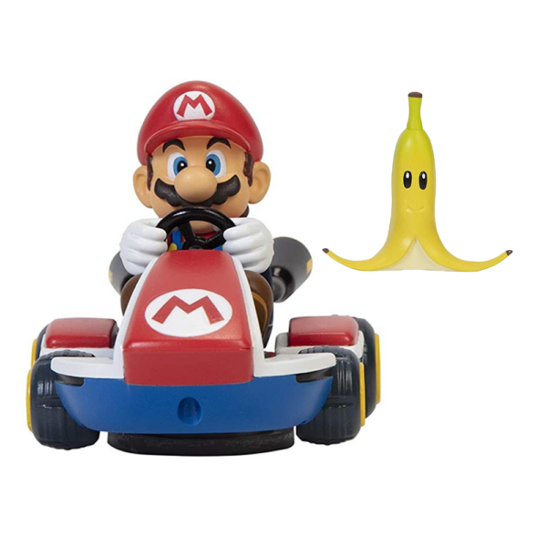 Mario Kart Mega Giros Mario c/ Banana Autobrinca Online