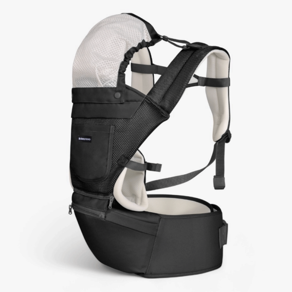 Marsúpio Porta bebés Kikkaboo Chloe Black Autobrinca Online