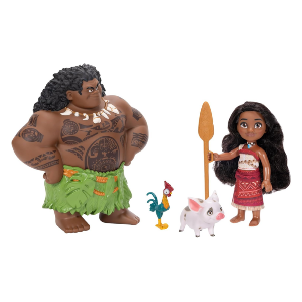 Disney Princesas Boneca Moana e Maui 15cm Autobrinca Online