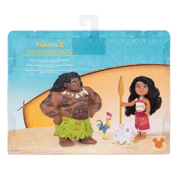 Disney Princesas Boneca Moana e Maui 15cm Autobrinca Online