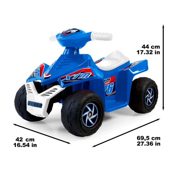 Quad Racy Blue 6V Autobrinca Online