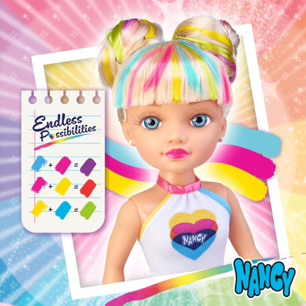 Nancy Boneca Colour Mix Autobrinca Online