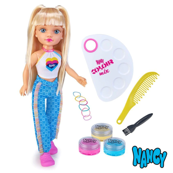 Nancy Boneca Colour Mix Autobrinca Online