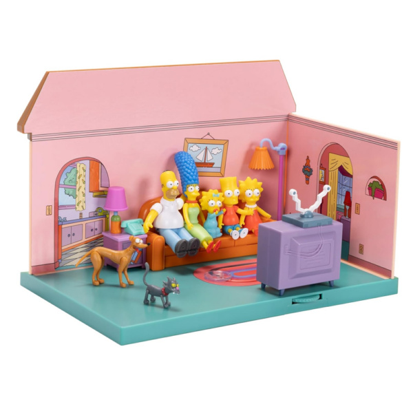 The Simpsons Sala de Estar Diorama c/ Homer Autobrinca Online
