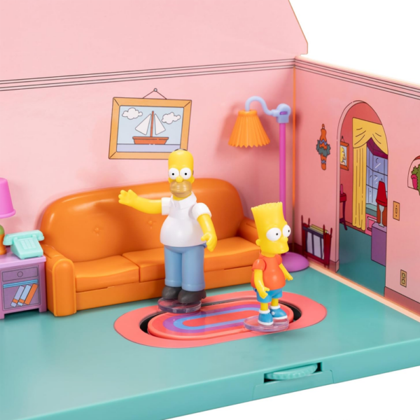 The Simpsons Sala de Estar Diorama c/ Homer Autobrinca Online