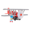 Sonic The Hedgehog Avião Biplano Autobrinca Online