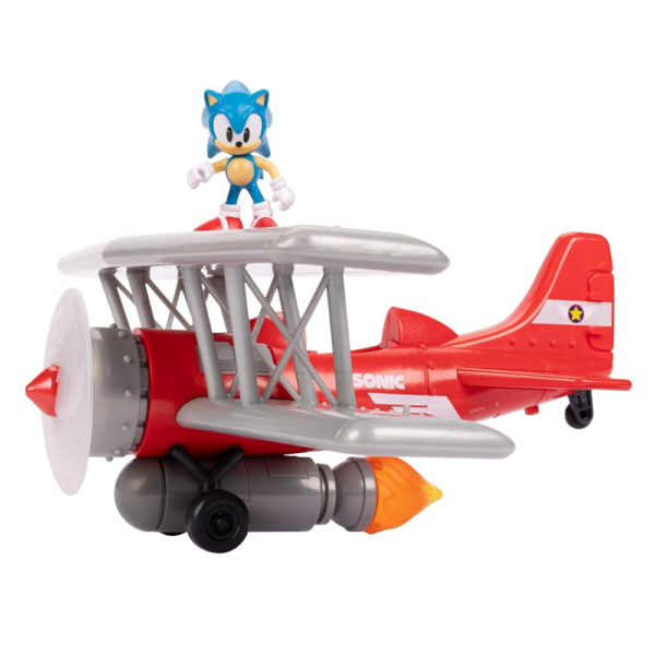 Sonic The Hedgehog Avião Biplano Autobrinca Online