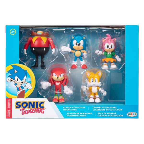 Sonic The Hedgehog Pack 5 figuras 6cm Autobrinca Online