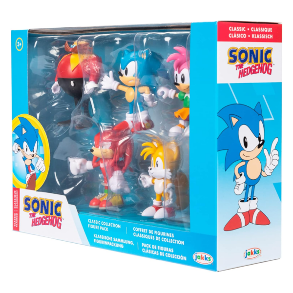 Sonic The Hedgehog Pack 5 figuras 6cm Autobrinca Online