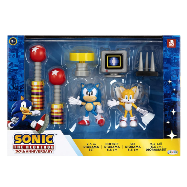 Sonic The Hedgehog Figura Sonic e Tails Autobrinca Online