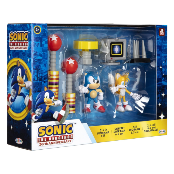 Sonic The Hedgehog Figura Sonic e Tails Autobrinca Online