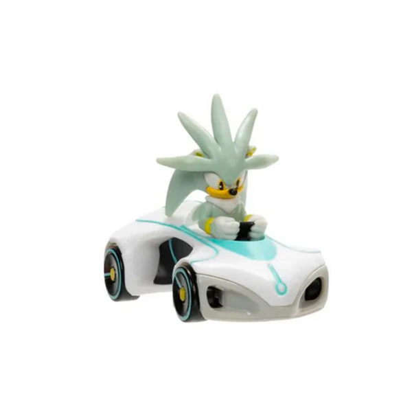 Sonic The Hedgehog Die-Cast Veículo Silver V3 Autobrinca Online