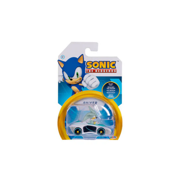 Sonic The Hedgehog Die-Cast Veículo Silver V3 Autobrinca Online