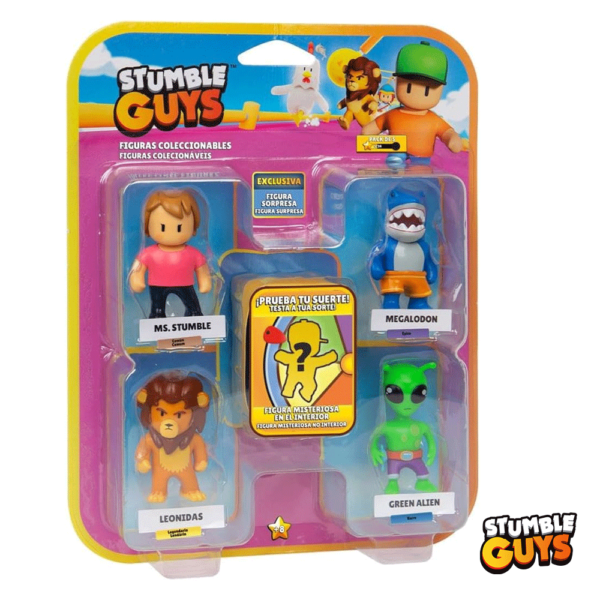 Stumble Guys – Pack 5 Figuras 6cm Autobrinca Online