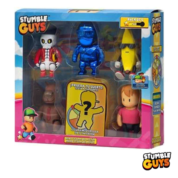 Stumble Guys – Pack 6 Figuras Colecionáveis Autobrinca Online