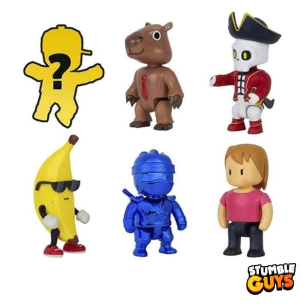 Stumble Guys – Pack 6 Figuras Colecionáveis Autobrinca Online