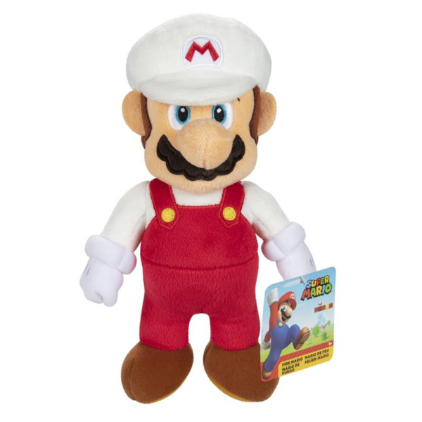 Super Mario Peluche Mario de Fogo 25cm Autobrinca Online