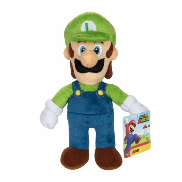 Super Mario Peluche Luigi 25cm Autobrinca Online