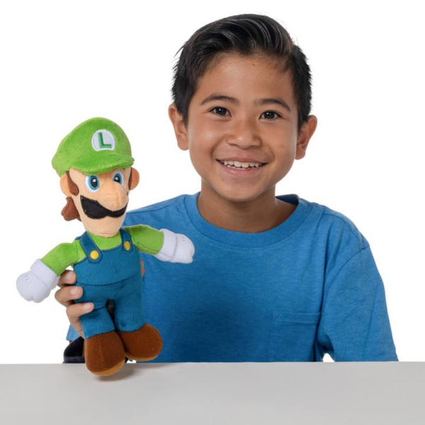 Super Mario Peluche Luigi 25cm Autobrinca Online