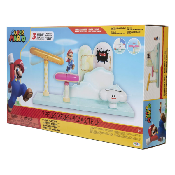 Super Mario Playset Nuvens Autobrinca Online