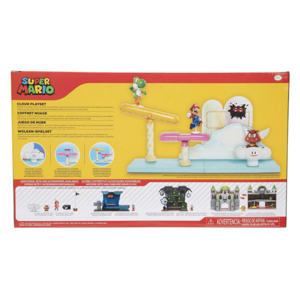 Super Mario Playset Nuvens Autobrinca Online