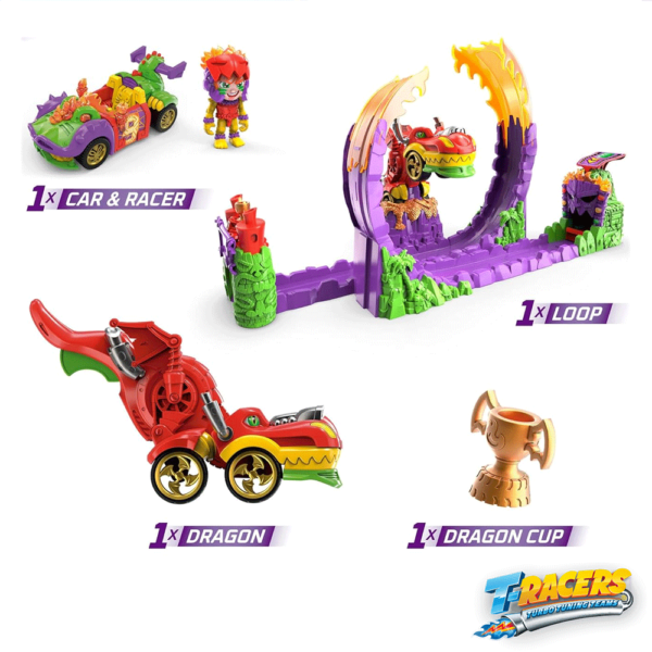 T-Racers Playset Dragon Loop Autobrinca Online