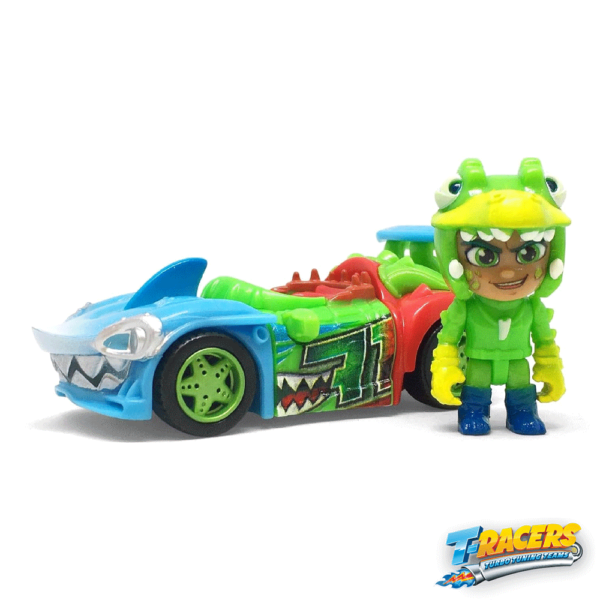 T-Racers Playset Wave Race Lançador Interativo Autobrinca Online