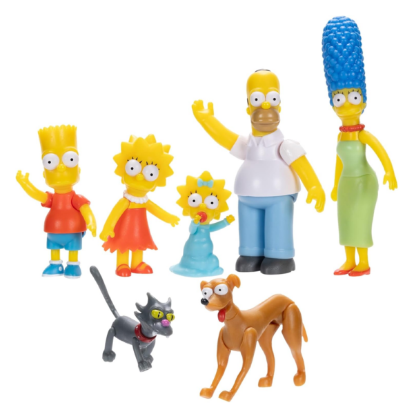 The Simpsons Pack Figuras Família 6,5cm Autobrinca Online