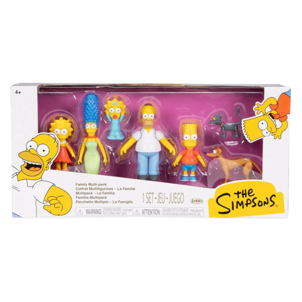 The Simpsons Pack Figuras Família 6,5cm Autobrinca Online