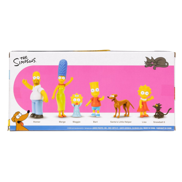 The Simpsons Pack Figuras Família 6,5cm Autobrinca Online