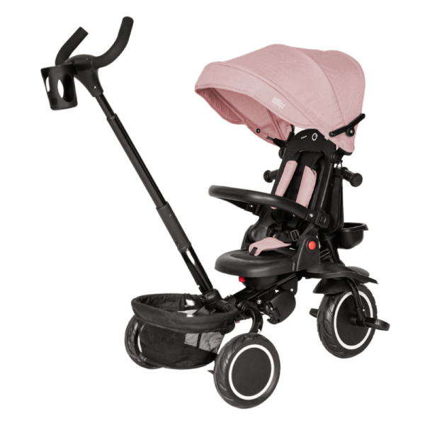 Triciclo Dobrável e Evolutivo Olmitos Elliot Pink Autobrinca Online
