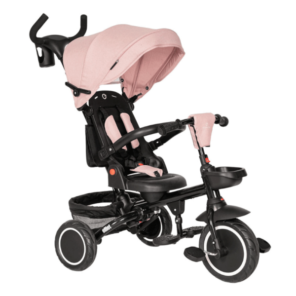 Triciclo Dobrável e Evolutivo Olmitos Elliot Pink Autobrinca Online