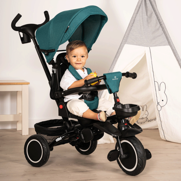 Triciclo Dobrável e Evolutivo Olmitos Elliot Turquesa Autobrinca Online