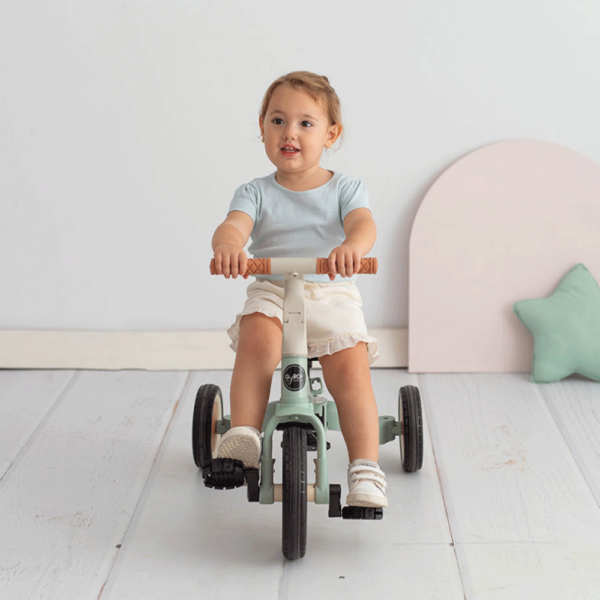 Triciclo Multifunções Olmitos Gyro+ 5em1 Mint Autobrinca Online