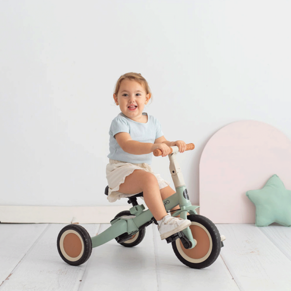 Triciclo Multifunções Olmitos Gyro+ 5em1 Mint Autobrinca Online