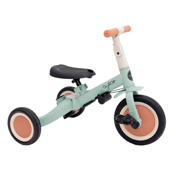 Triciclo Multifunções Olmitos Gyro+ 5em1 Mint Autobrinca Online