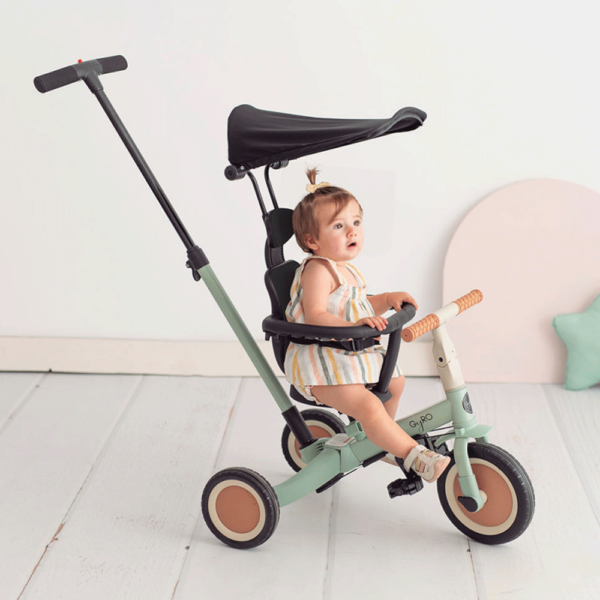 Triciclo Multifunções Olmitos Gyro+ 5em1 Mint Autobrinca Online