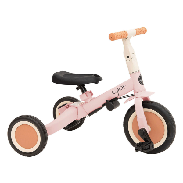 Triciclo Multifunções Olmitos Gyro+ 5em1 Rosa Autobrinca Online