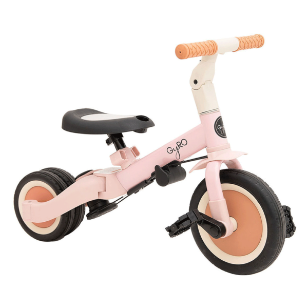 Triciclo Multifunções Olmitos Gyro+ 5em1 Rosa Autobrinca Online