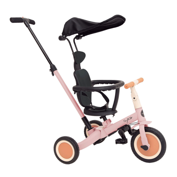 Triciclo Multifunções Olmitos Gyro+ 5em1 Rosa Autobrinca Online