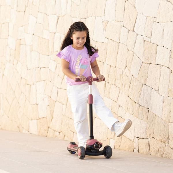 Trotinete Evolutiva 2 em 1 Roller Red Autobrinca Online