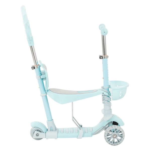 Trotinete Kikkaboo Makani Bon Bon 4 em 1 Azul Autobrinca Online